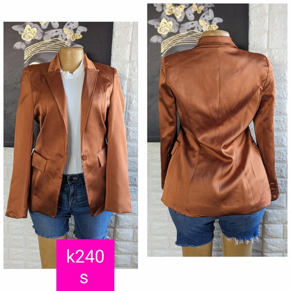 Beautiful and stylish women's jacket orange