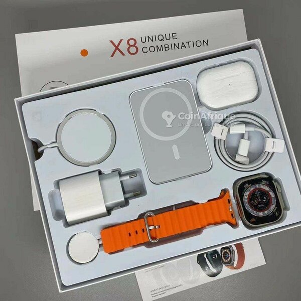 Montre intelligente X8 Combo