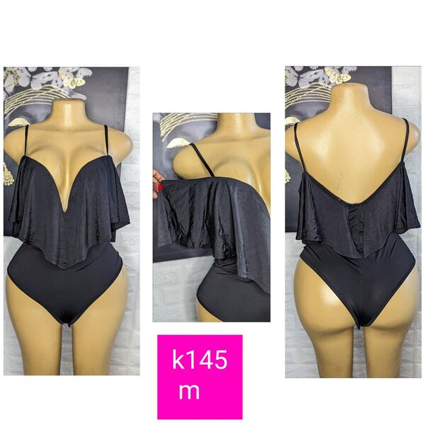 Beautiful and stylish women's bodysuit black