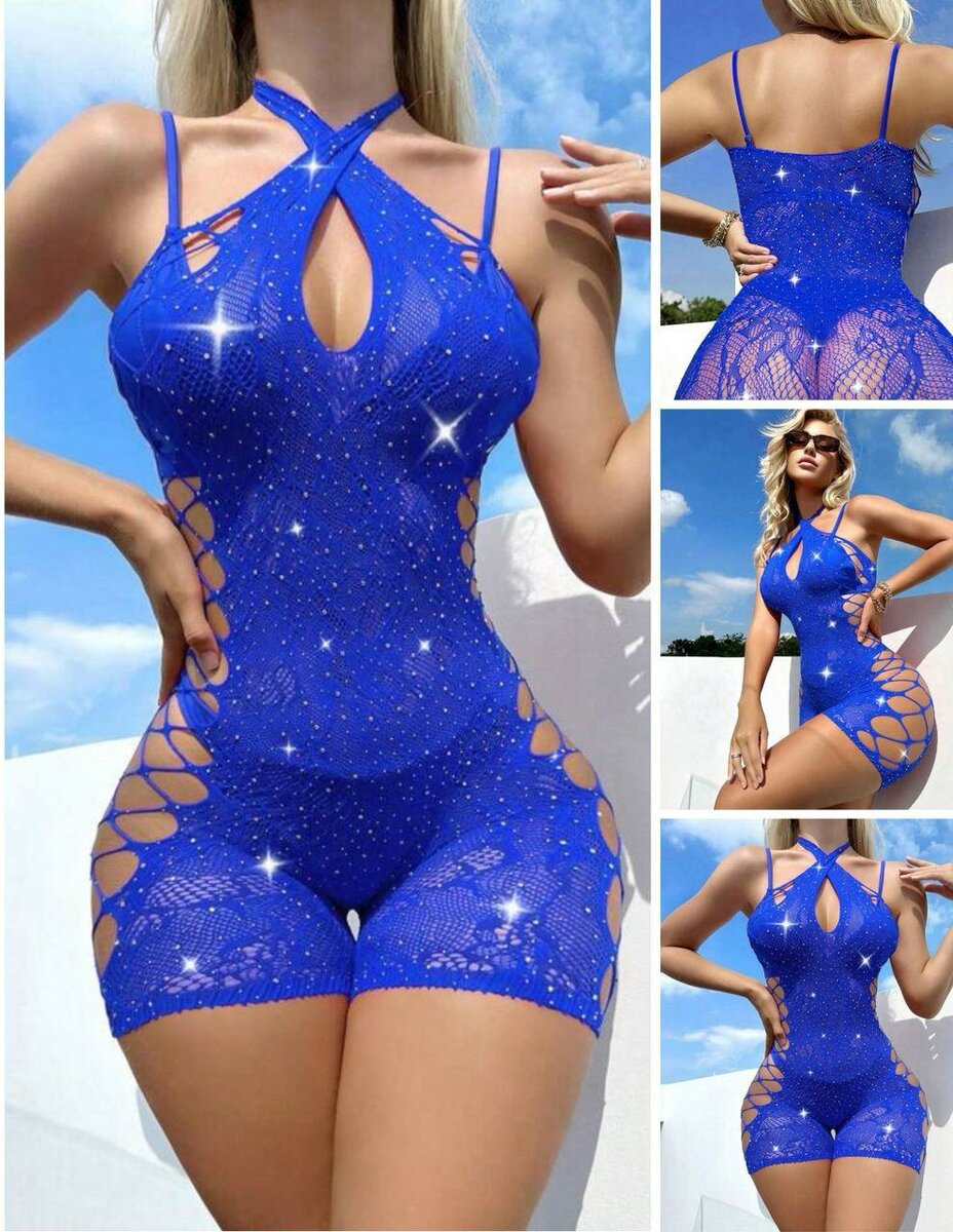 Ensemble Sensuel Brillant Femme