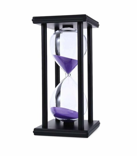 60 Minutes Wooden Hourglass Sand Clock Sandglass