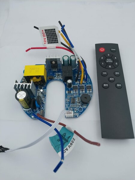 Ac/DC fan kit (circuit)