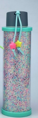 Color Dots Double Wall Bottle