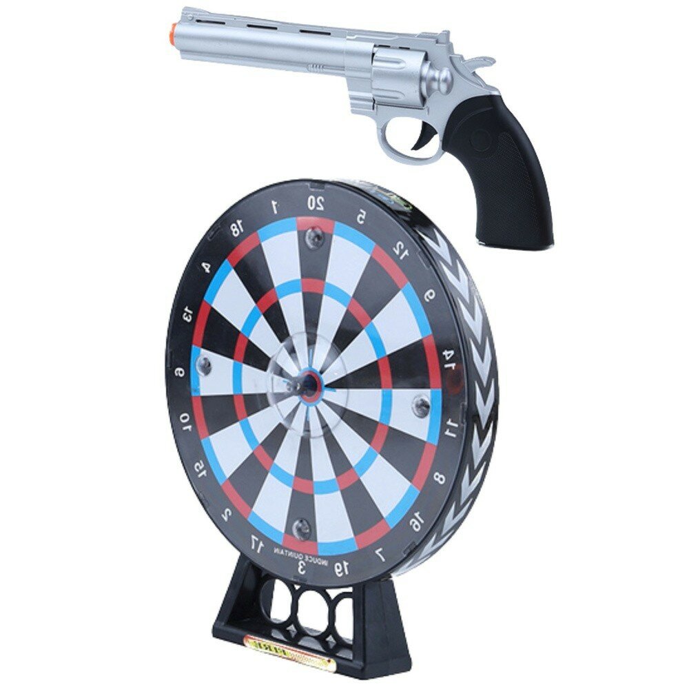 Pistolet laser avec cible