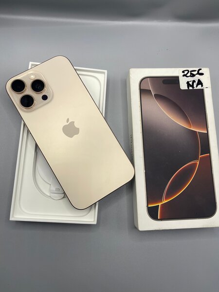 iPhone 16 Pro Max 256 Go deser