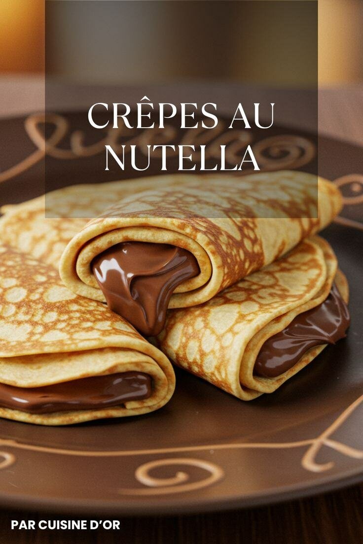 Crêpes au Nutella délicieuses