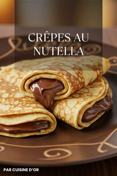 Crêpes au Nutella délicieuses