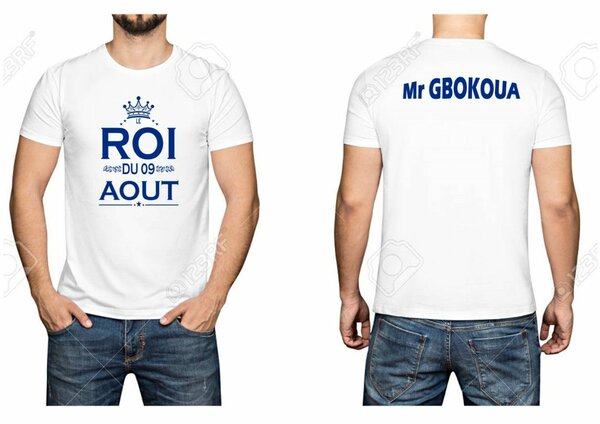 T-shirt Anniversaire Personnalisé