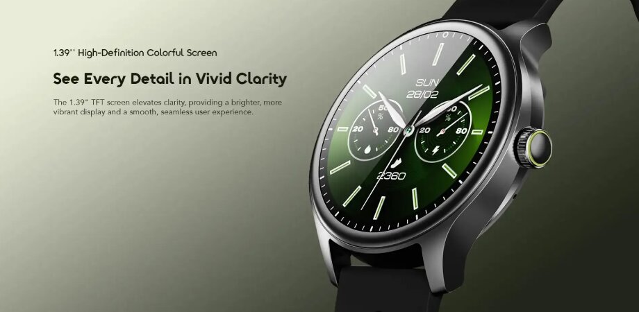 Montre Connectée Écran HD 1.39"