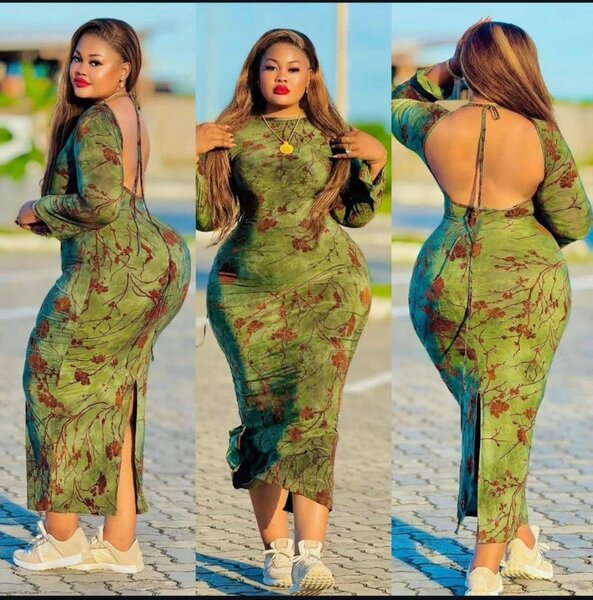 Robe Longue Verte Évasée