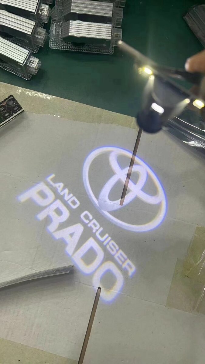 LED door welcome Projection logo light For Toyota Camry High