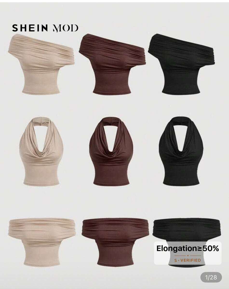 Top bandeau élégant