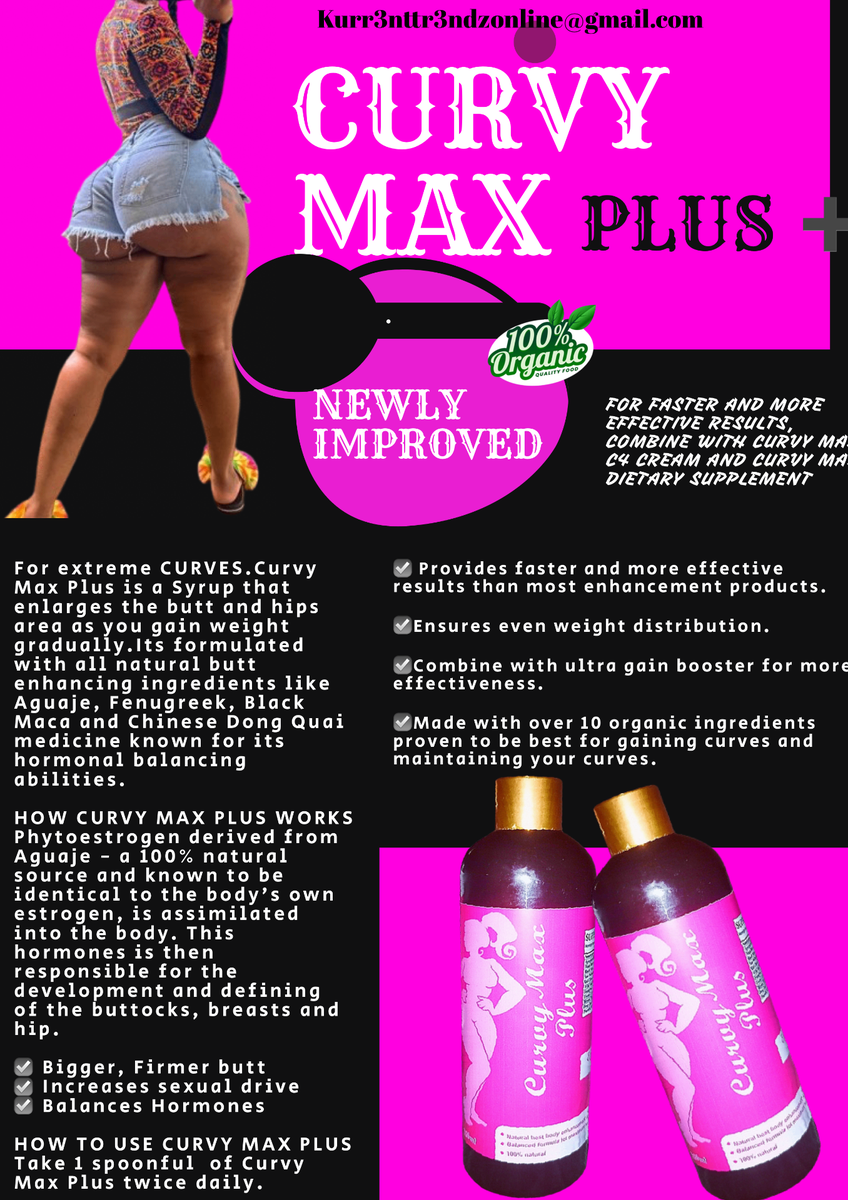 Butt and hips enlargement syrup