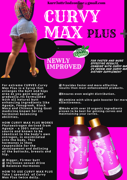 Butt and hips enlargement syrup