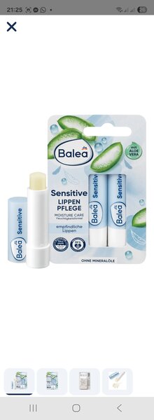 Baume à lèvres hydratant sensitive