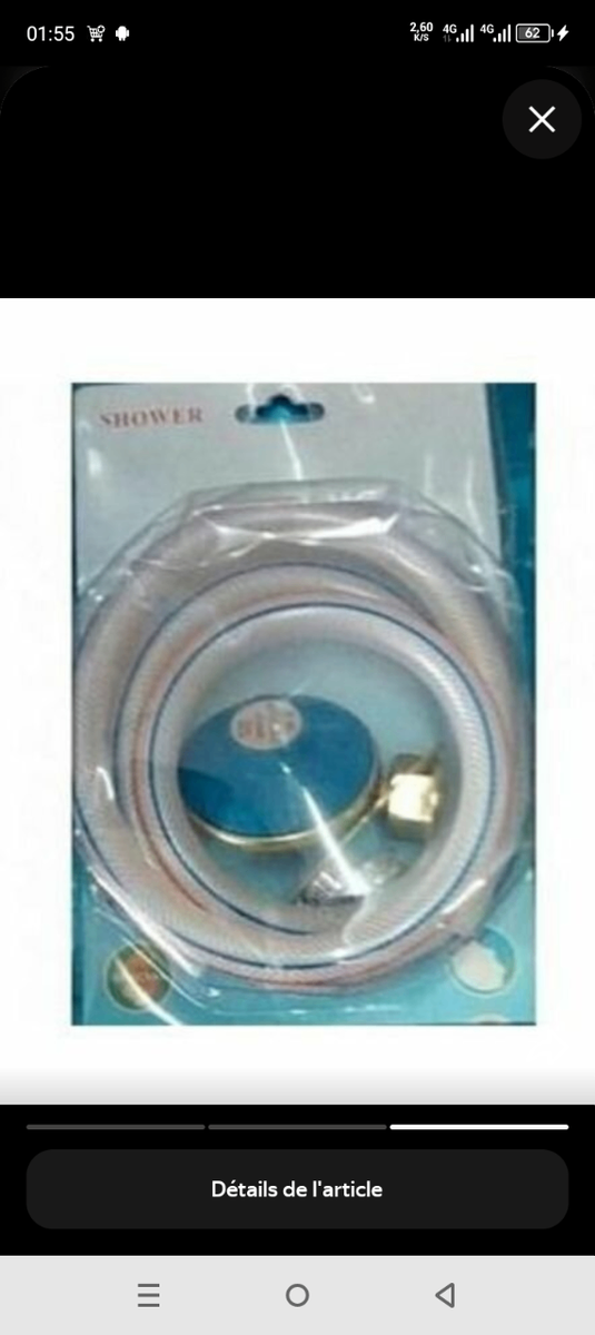 Tuyau Flexible Douche Résistant