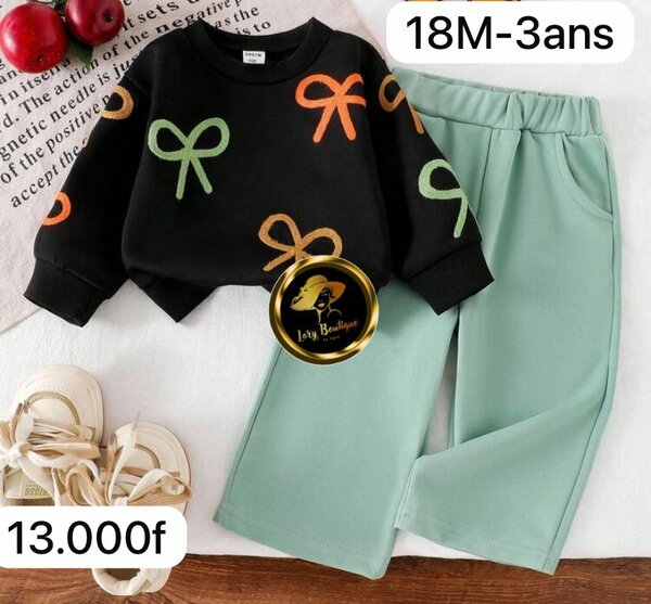 Ensemble Enfants Stylé 18M-3ans