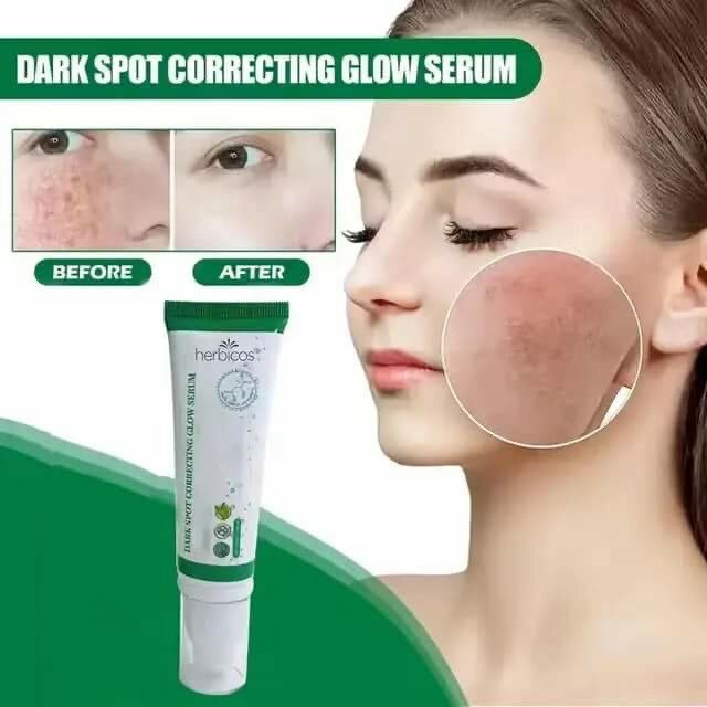 Dark spot correcting glow serum