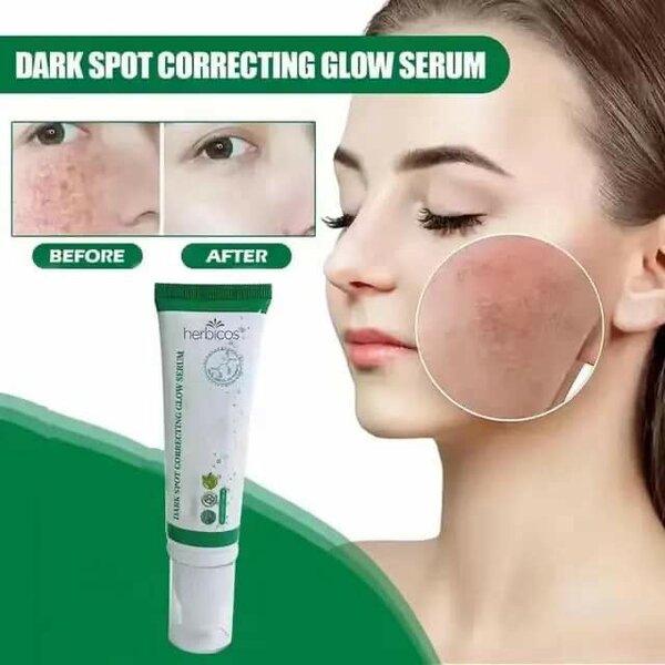 Dark spot correcting glow serum