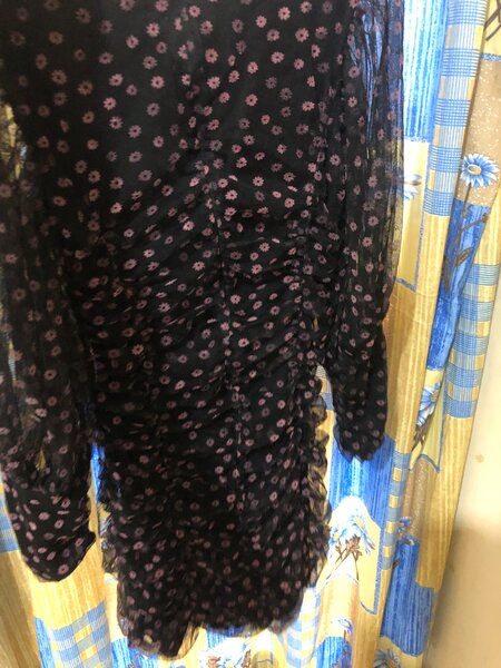 Robe fleurie en mousseline