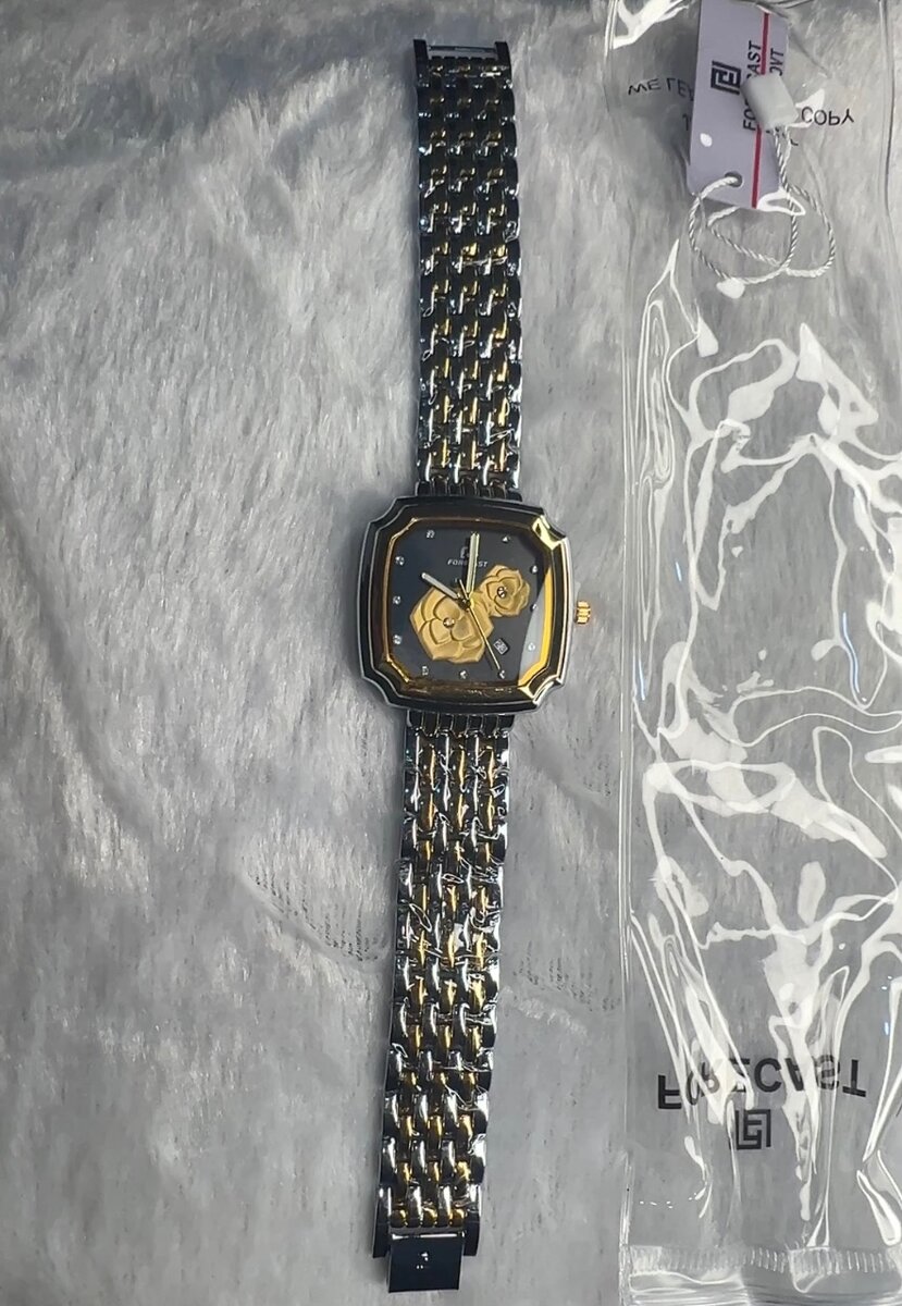 Stainless steel wrist watch