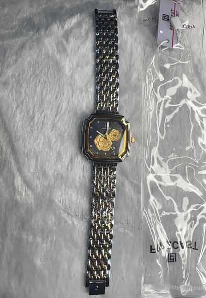 Stainless steel wrist watch