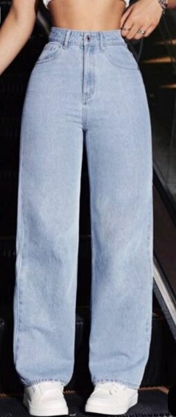 Jeans taille haute femme