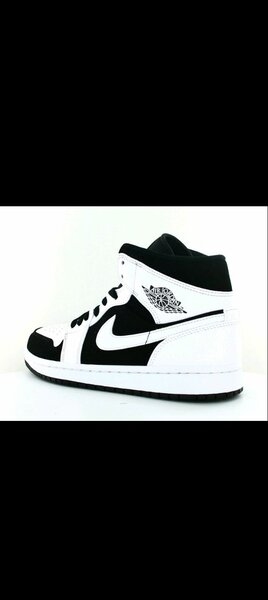 Jordan 1 blanc noir