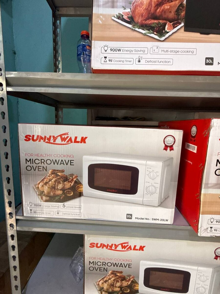 Brand New White Sunny Walk 20L Microwave