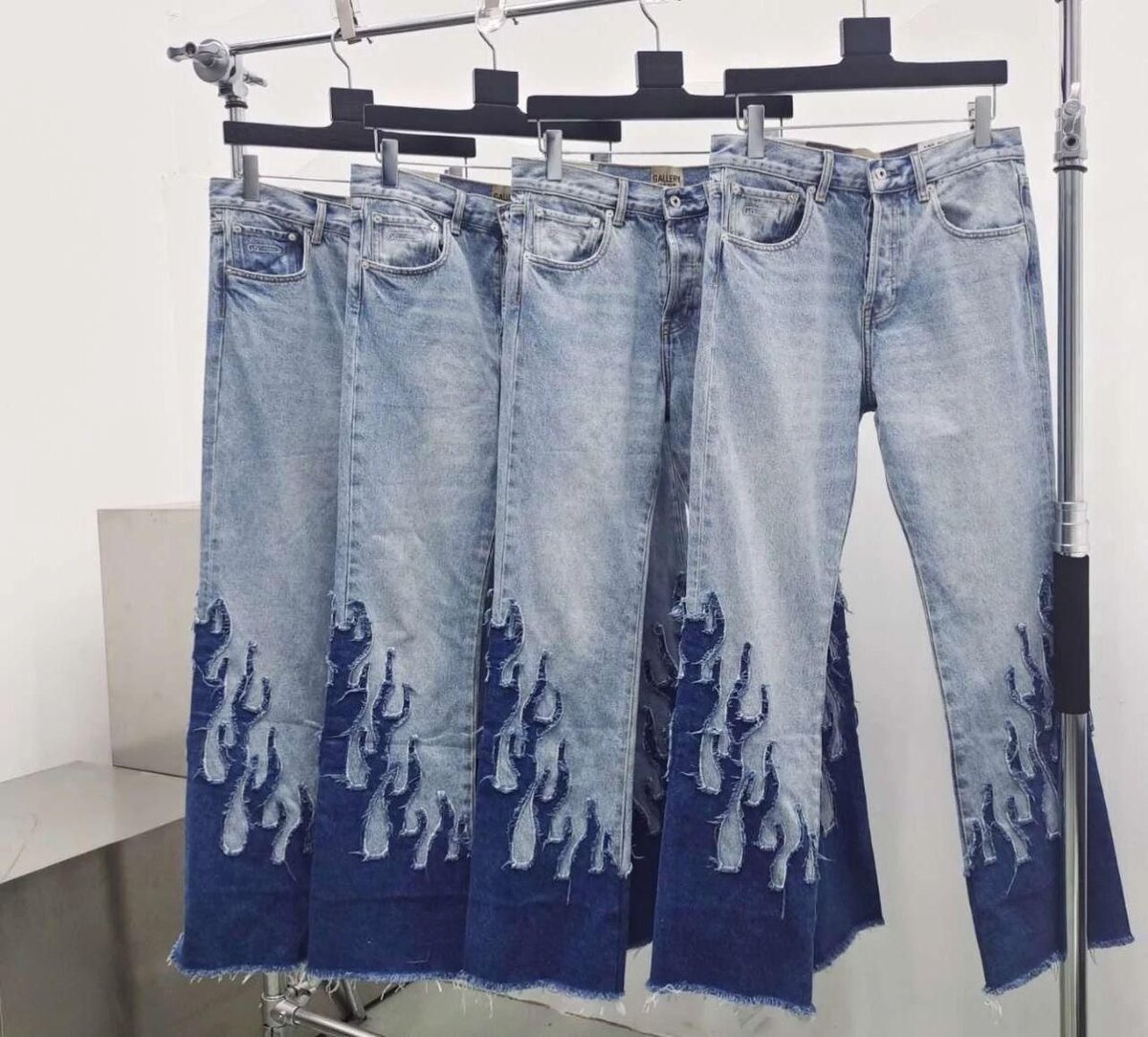 Pantalon Jean Baggy Bleu Dlavé