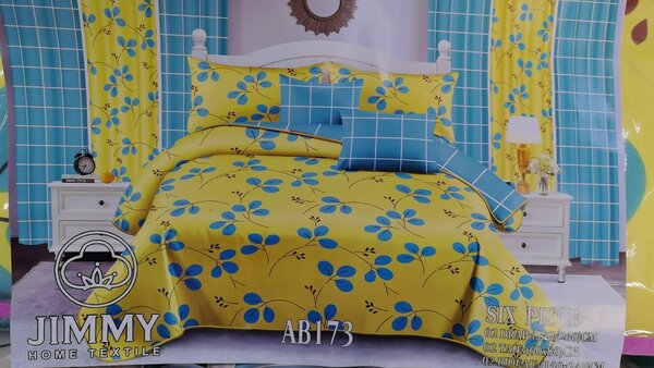 Set de Literie Imprimé Floral