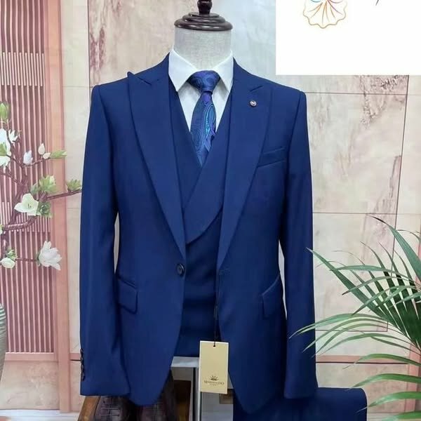 Men's suit blue