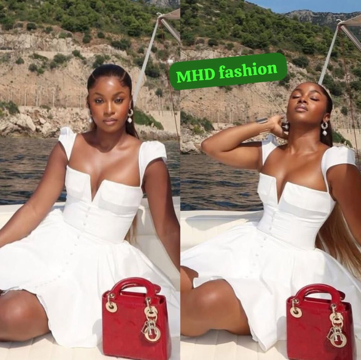 Robe blanche élégante