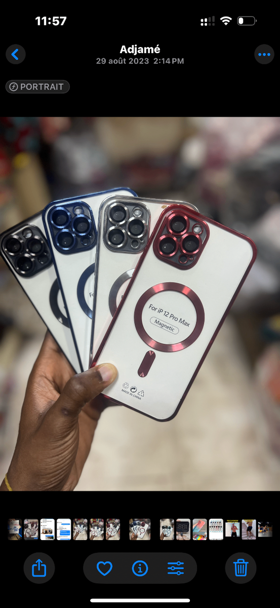 Coque de protection élégante iPhone