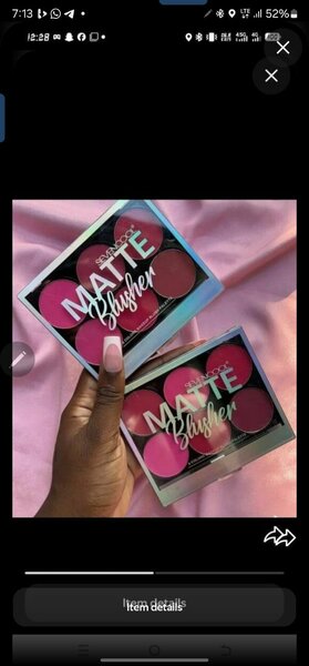 Matte Blusher Palette