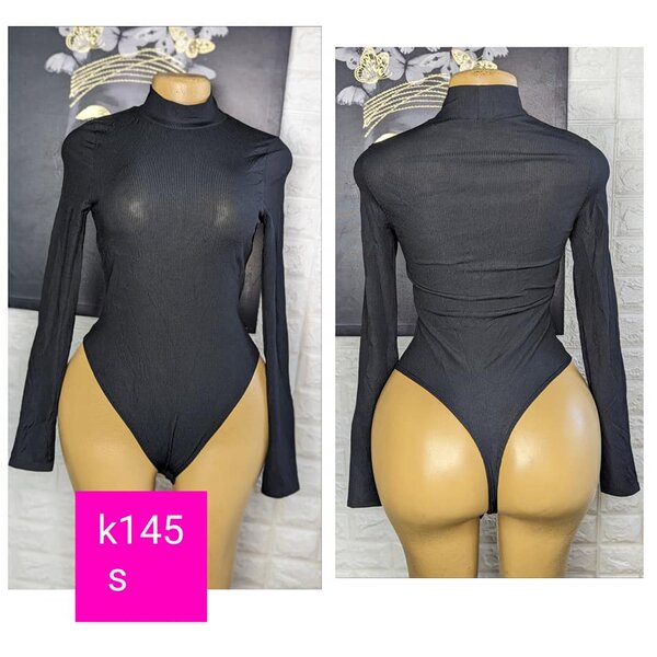 Beautiful and stylish women's bodysuit black