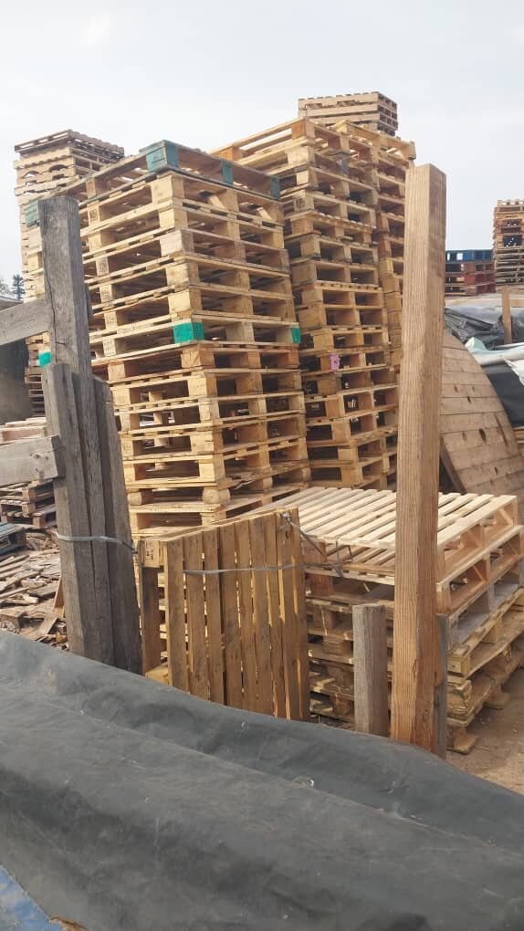 Wooden pallets