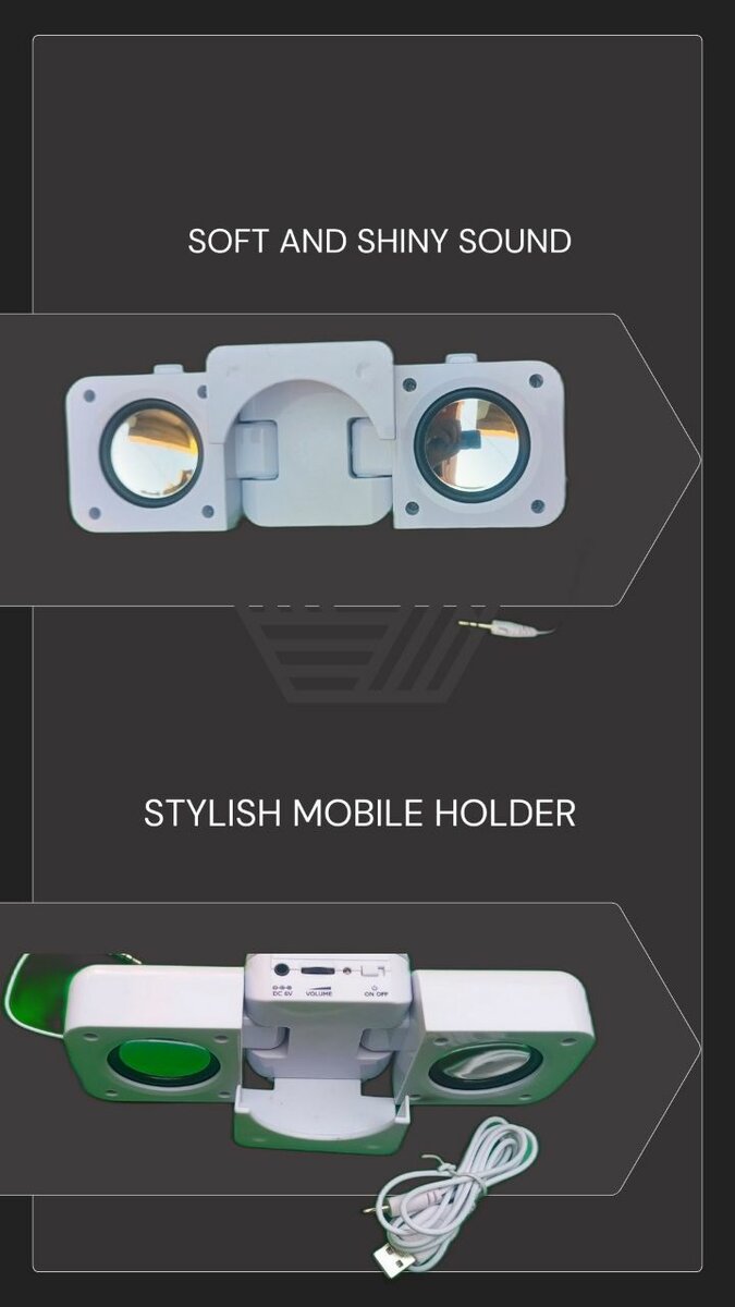 Fold up Amplified Portable speaker