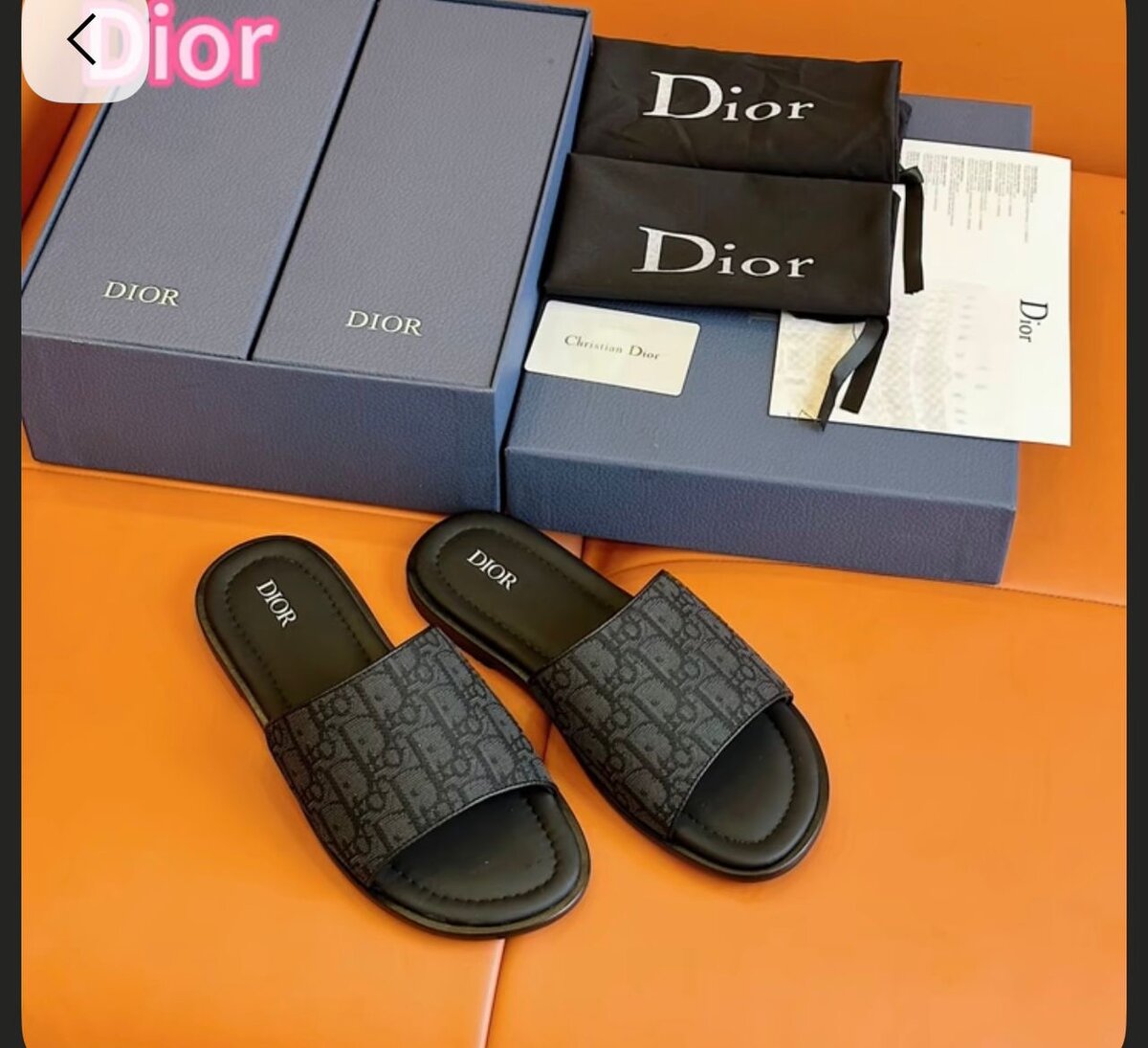 Sandales Dior Homme Élite