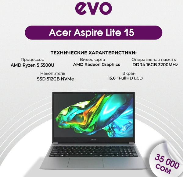 Acer aspire lite 15