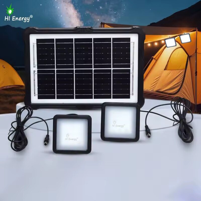 Éclairage solaire portable extérieur