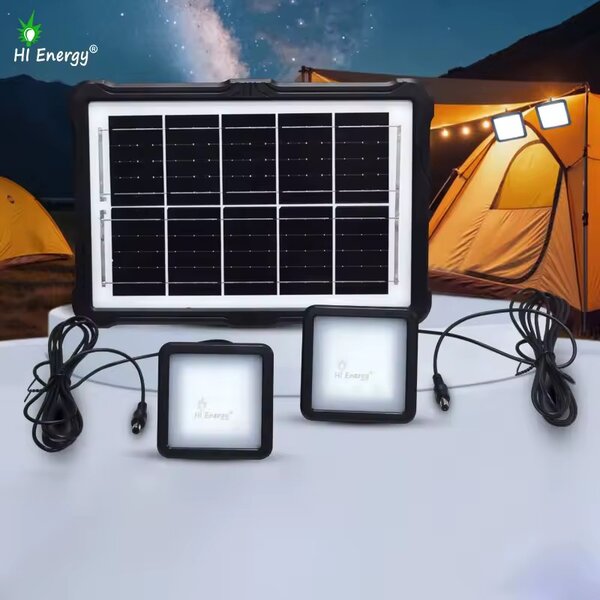 Éclairage solaire portable extérieur