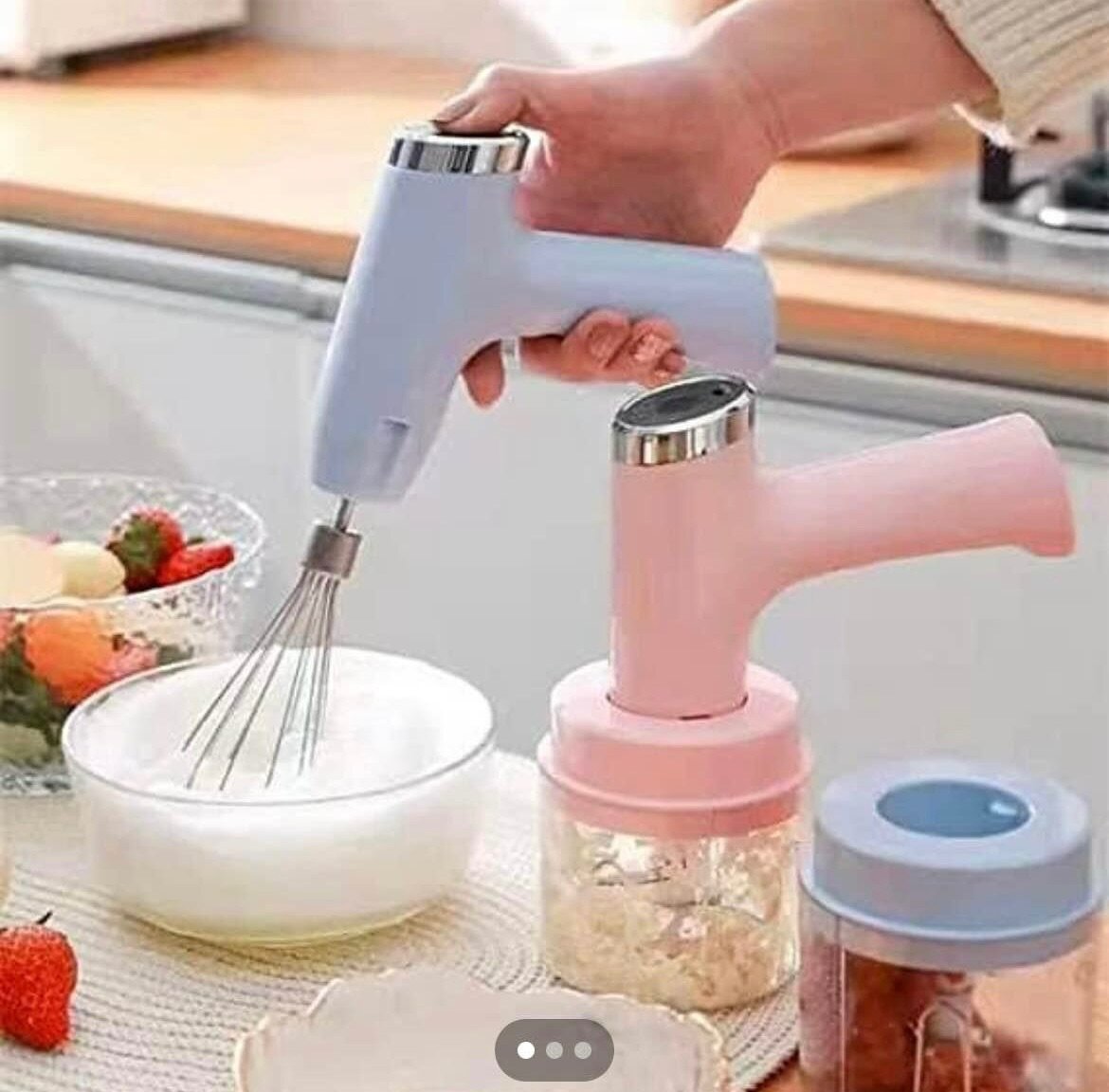 Mini mixeur batteuse