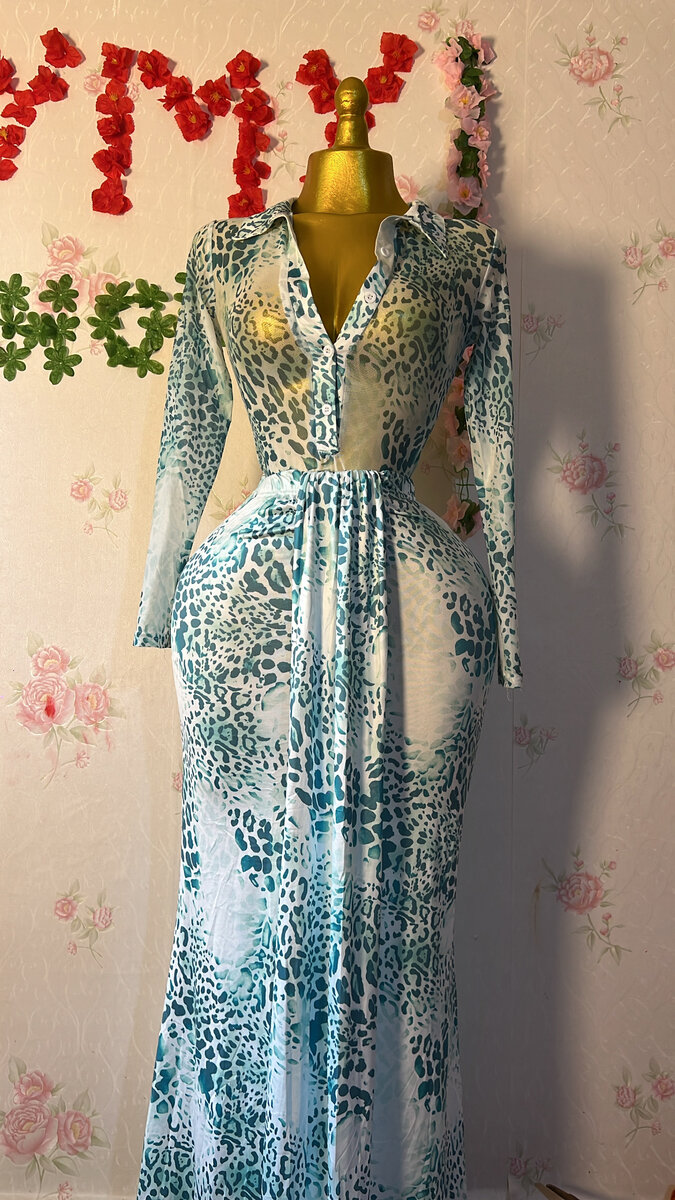 Robe Léopard Élégante