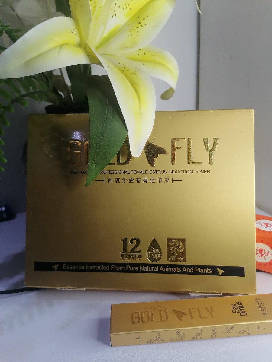 Spanish Gold Fly For Men and Women(12 pieces full pack)
