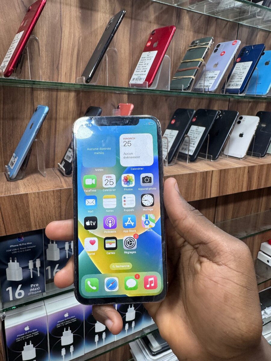 iPhone X 64GB Argent