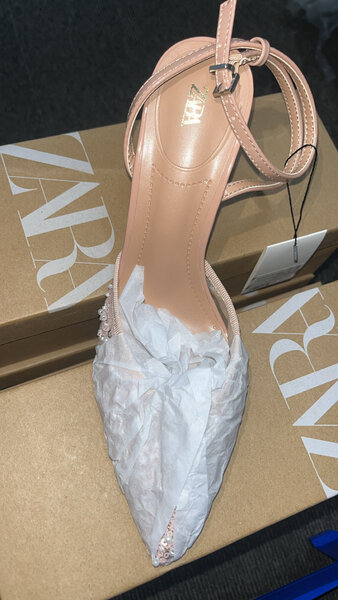 Escarpins Zara à strass