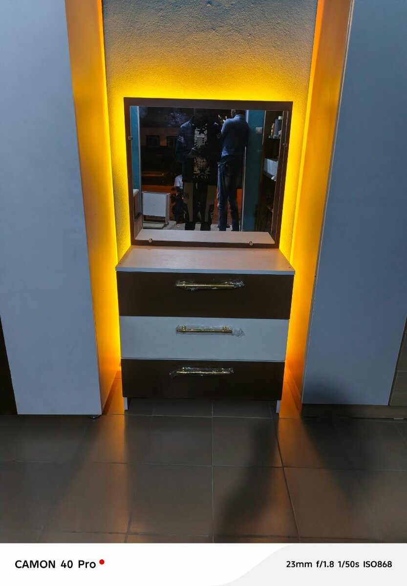 Commode avec Miroir Éclairé