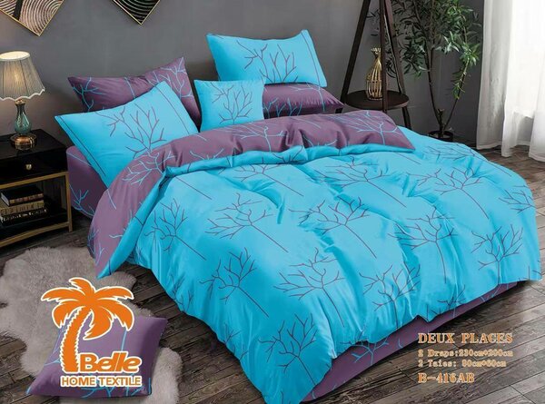 2 draps 2 taies d'oreillers