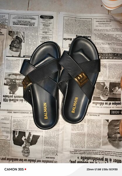 Sandales élégantes en cuir